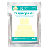 Squires Kitchen lemon yellow pastel coloured ready to roll sugarpaste fondant icing