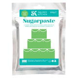 Squires Kitchen green coloured ready to roll sugarpaste fondant icing