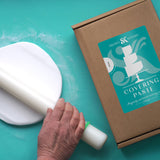 Extra stretchy pliable elastic sugarpaste covering
