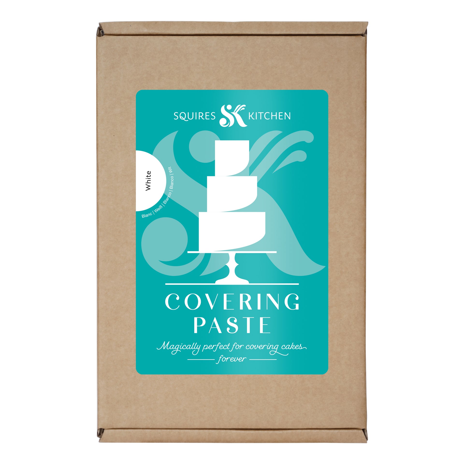 Squires kitchen covering paste for large multi-tier cakes