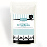 Ready-to-use instant Royal icing mix powder black