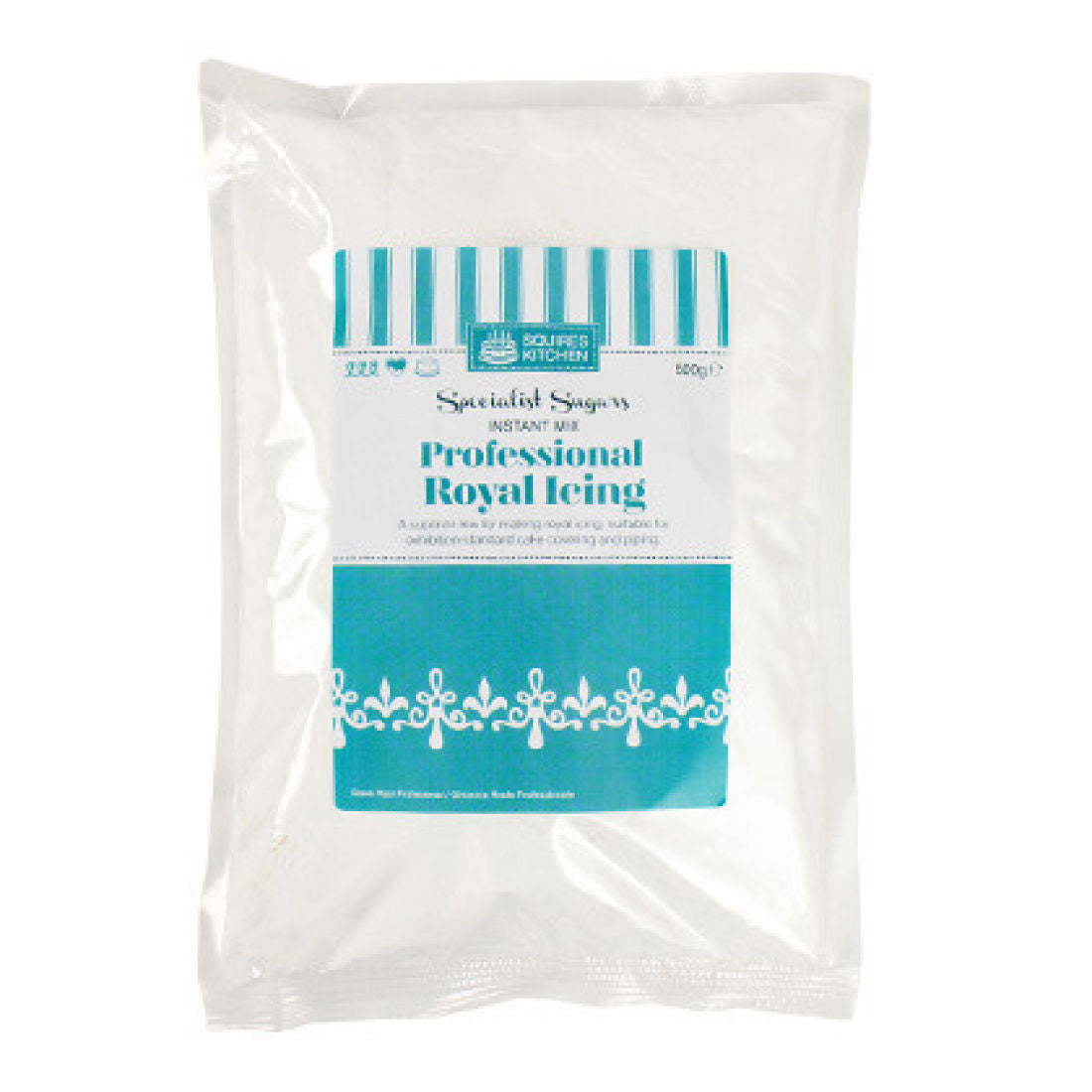 Ready-to-use instant Royal icing mix powder white