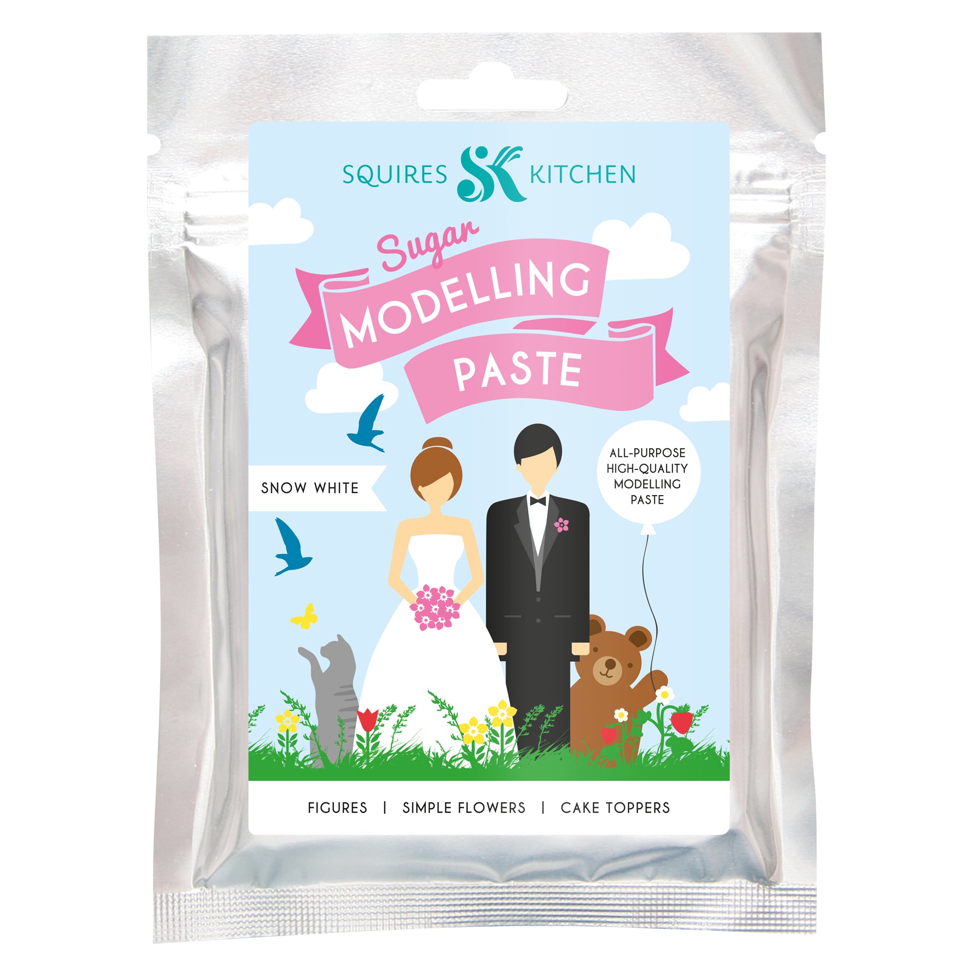 Squires Kitchen white modelling sugarpaste