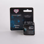 Edible light ocean blue glitter