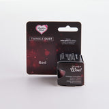 Edible red glitter