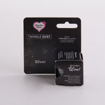 Edible silver glitter