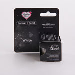 Edible white glitter