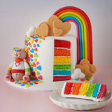 Rainbow cake colours