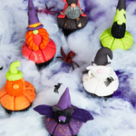 Edible glitter sprinkled on cakes