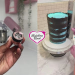 Video of food colouring gel use with sugarpaste and buttercream