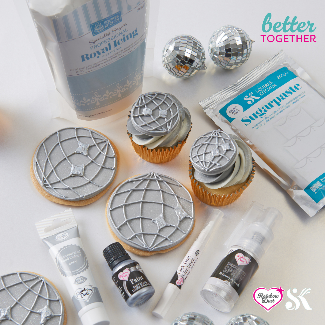 Sparkle Disco Ball Cookies