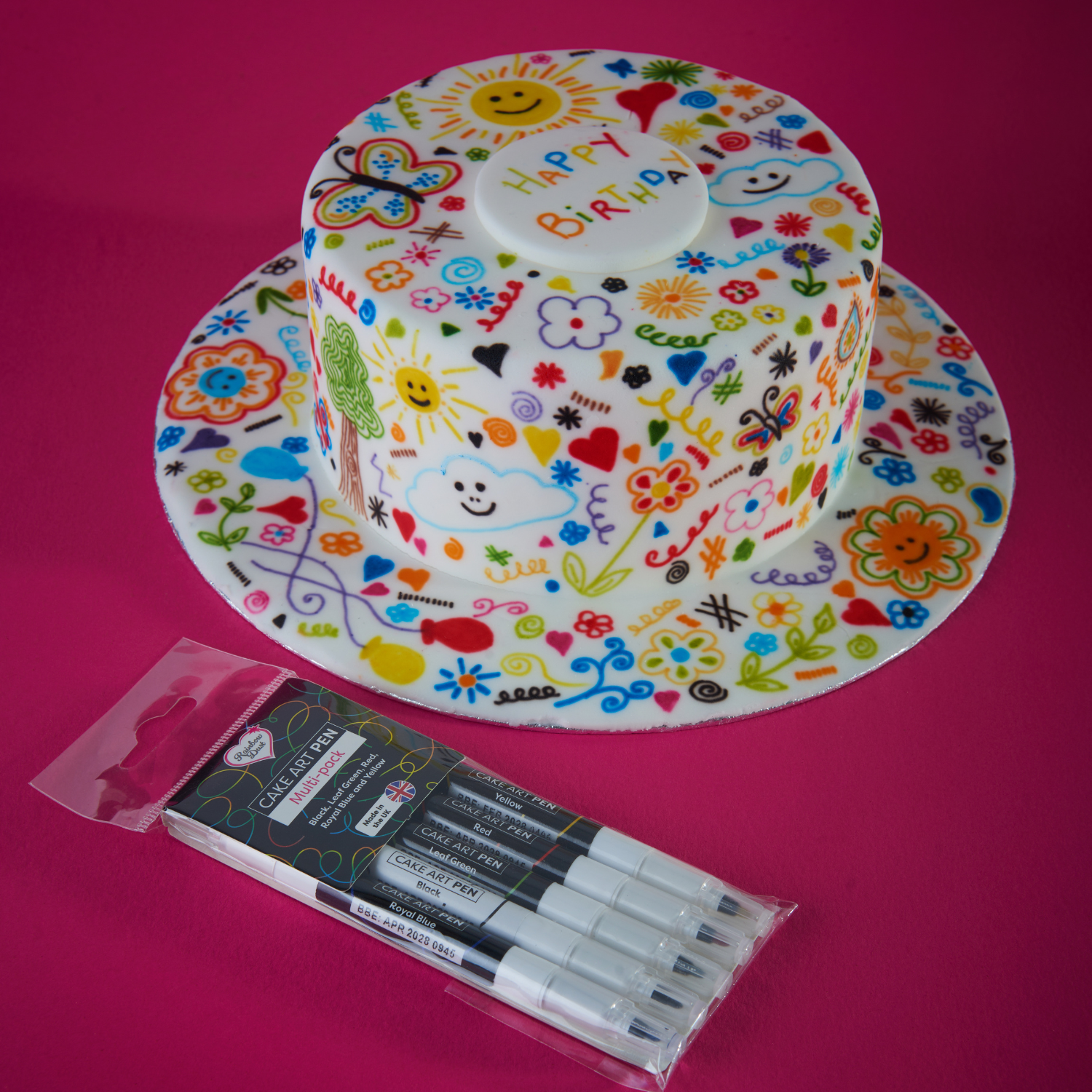 How to Write on a Cake with Edible Pens - a Step-by-Step Guide