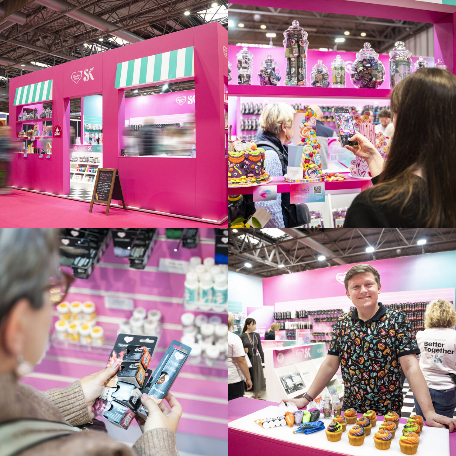 Find Rainbow Dust & Squires Kitchen at Cake International 2026!