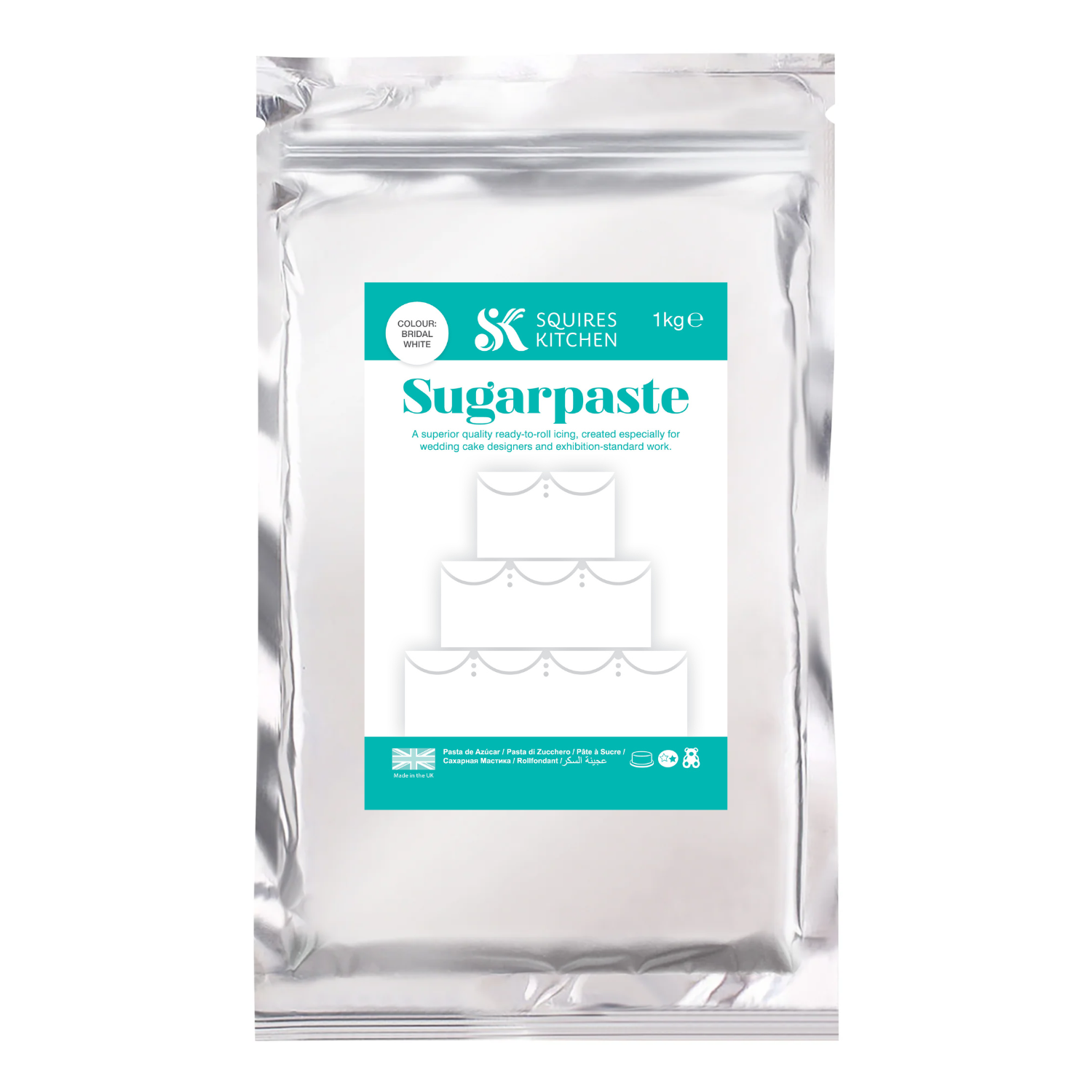 Squires Kitchen: Ready-to-roll sugarpaste (250g & 1kg)
