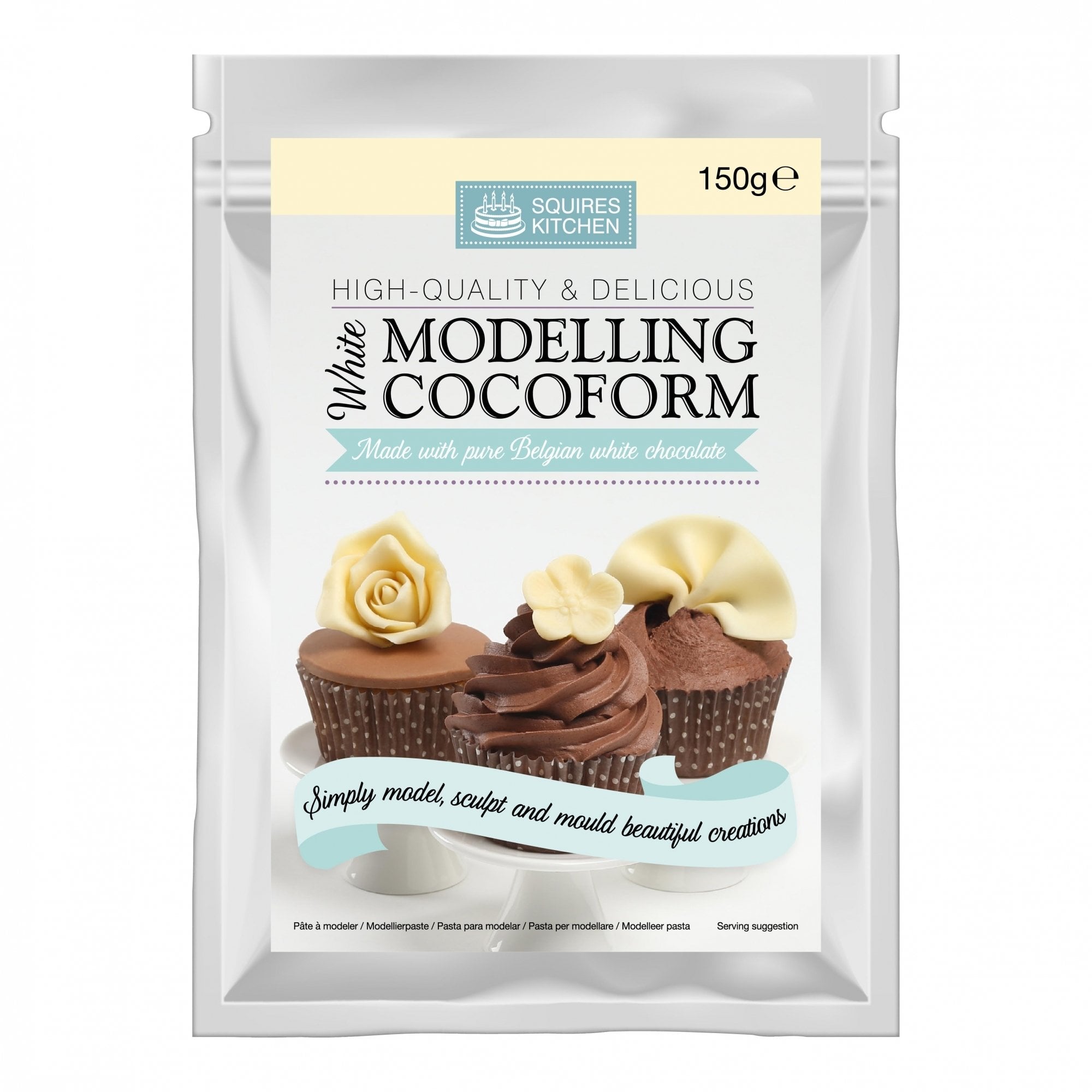 Cocoform modelling chocolate white chocolate