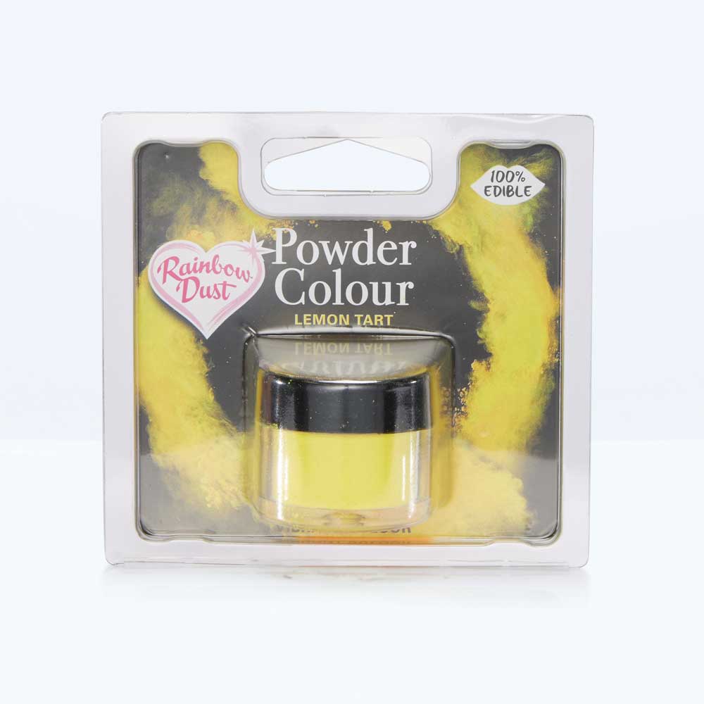 Lemon yellow powdered food colouring