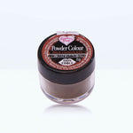 Milk chocolate brown powdered food colouring