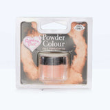Pale terracotta powdered food colouring