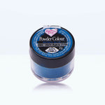 Petrol blue powdered food colouring
