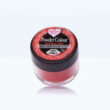 Bright red powdered food colouring
