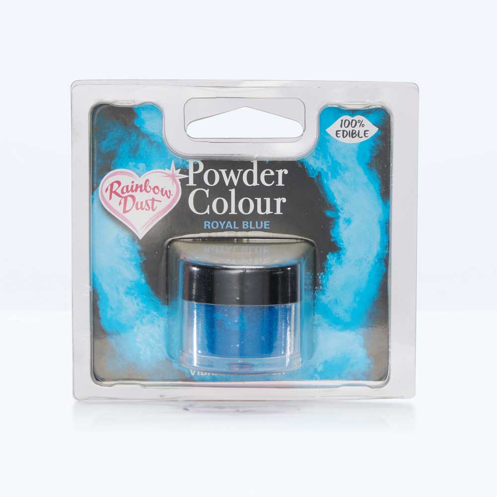 Royal blue powdered food colouring