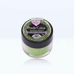 Spring green powdered food colouring