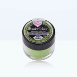 Spring green powdered food colouring