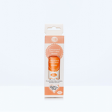 Orange food colouring gel tube