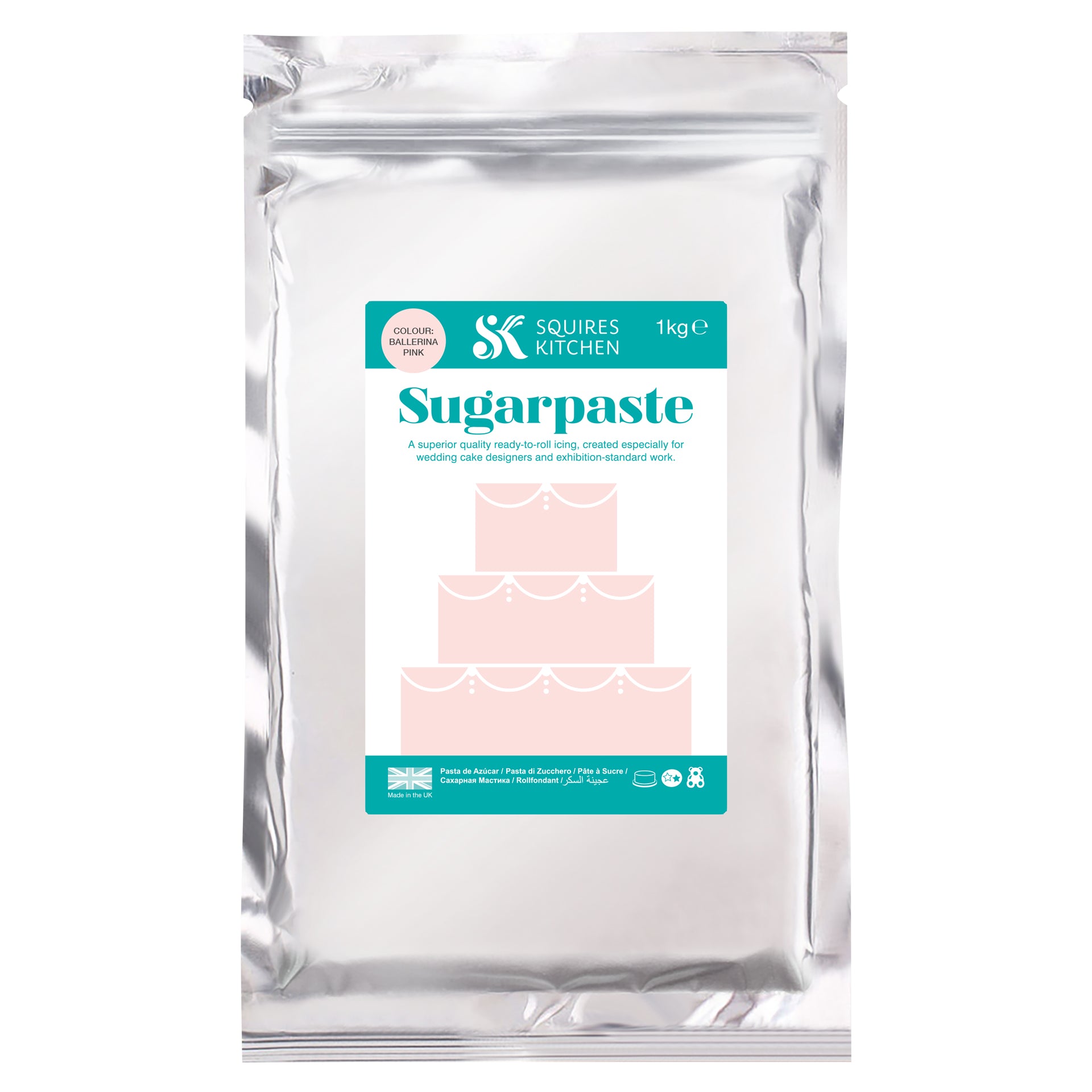 Squires Kitchen: Ready-to-roll sugarpaste (250g & 1kg)