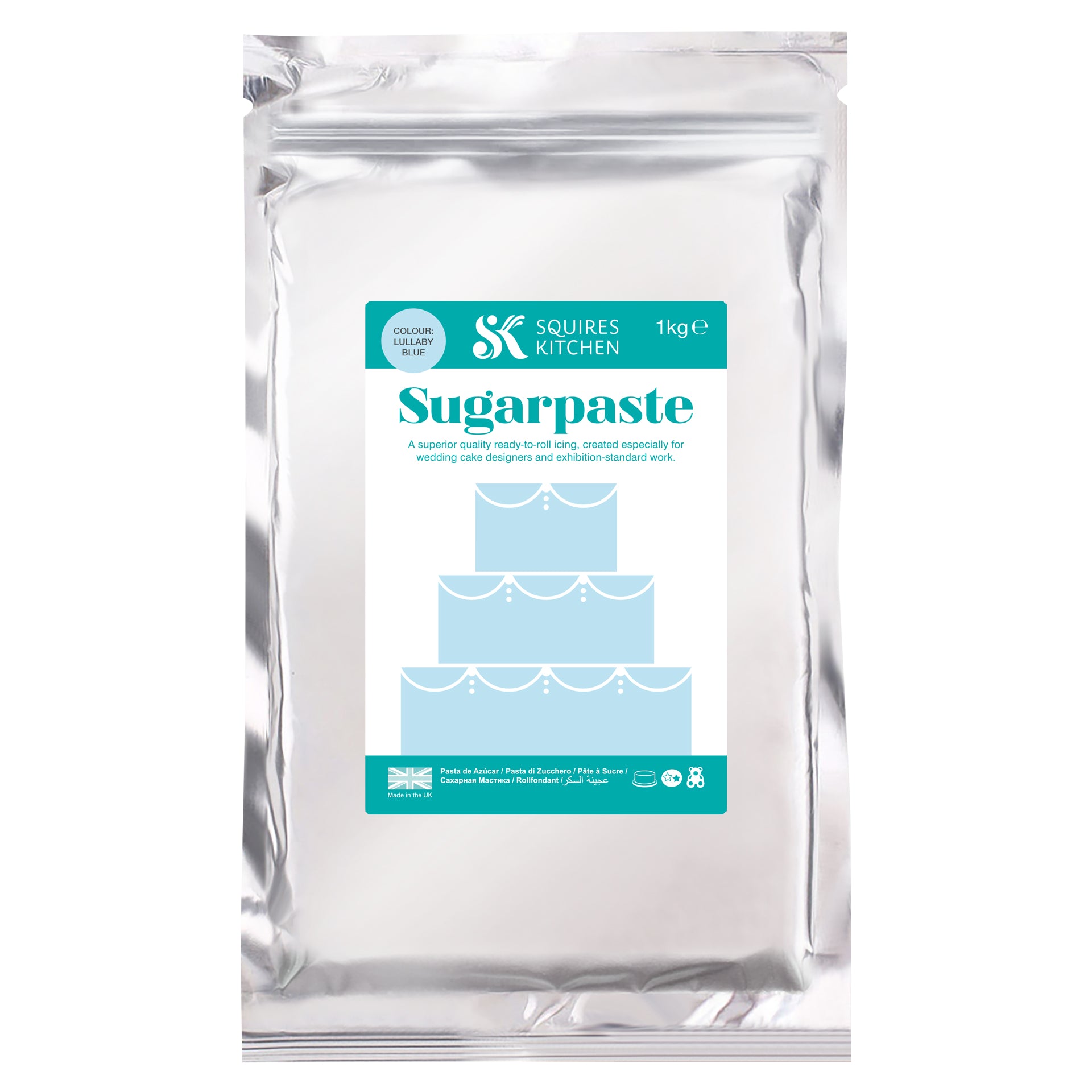 Squires Kitchen: Ready-to-roll sugarpaste (250g & 1kg)