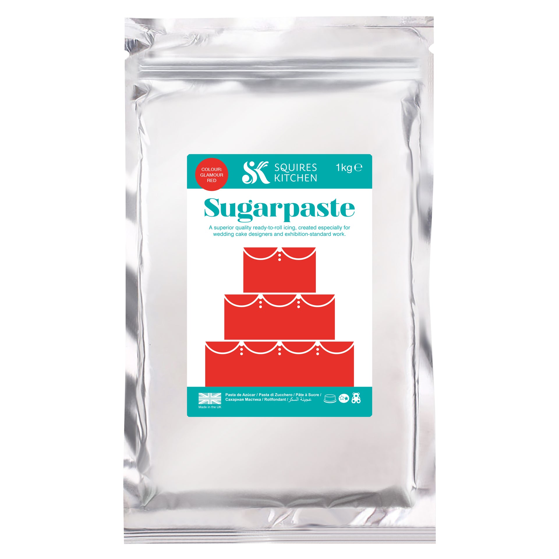Squires Kitchen: Ready-to-roll sugarpaste (250g & 1kg)