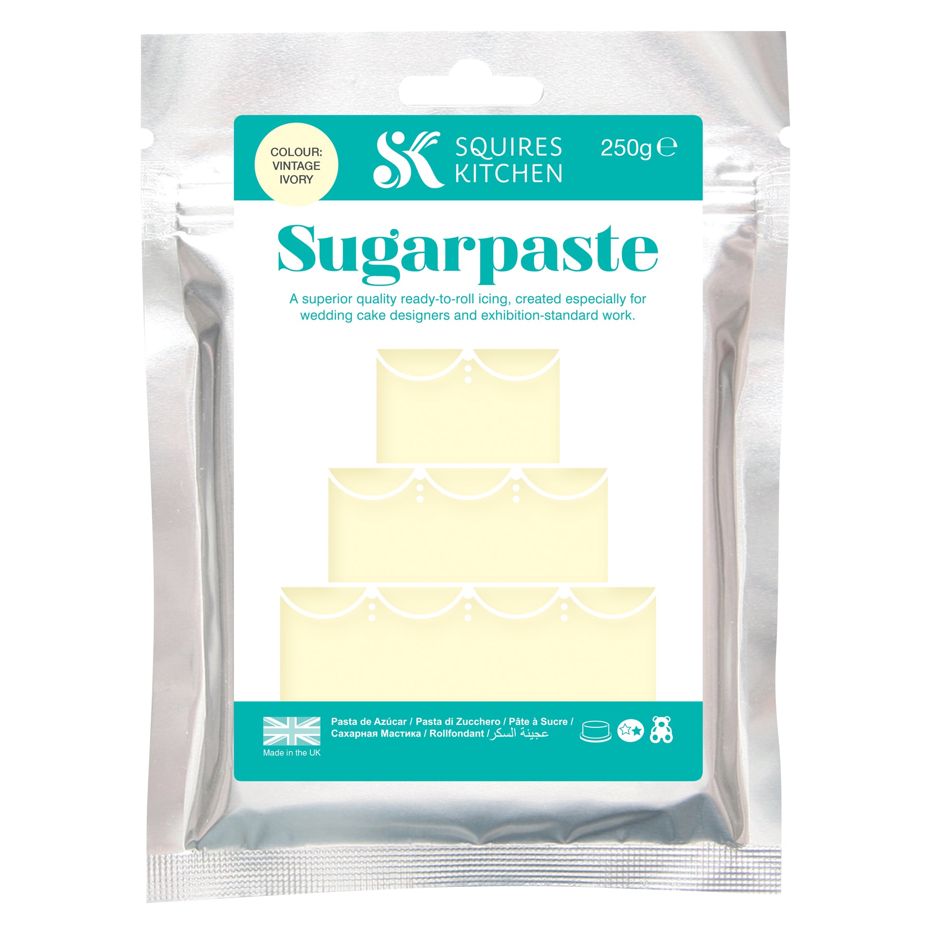 Squires Kitchen: Ready-to-roll sugarpaste (250g & 1kg)