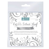 Edible silver leaf transfer sheets (pack of 5)